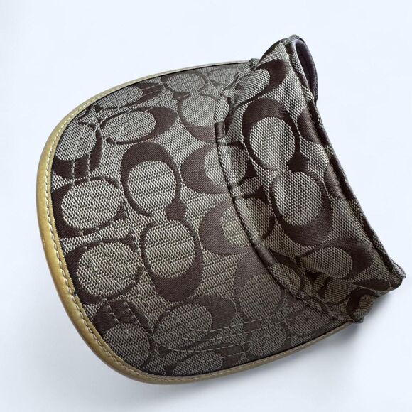 Coach Women's Brown and Tan Hat - Picture 3 of 6